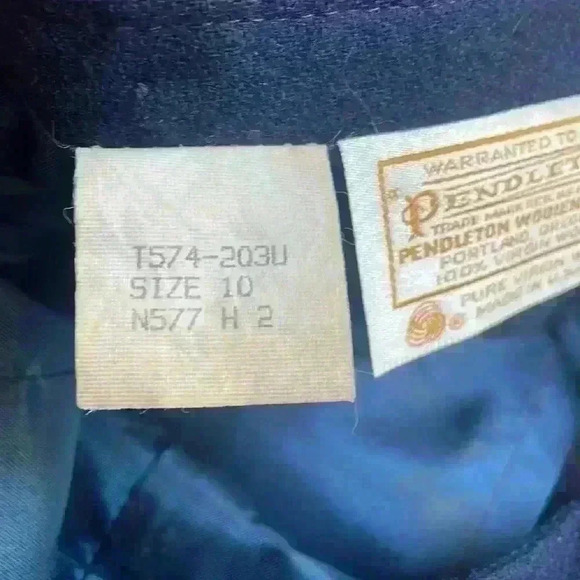 Vintage Pendleton Skirt Size 10 100% Wool - Picture 4 of 7